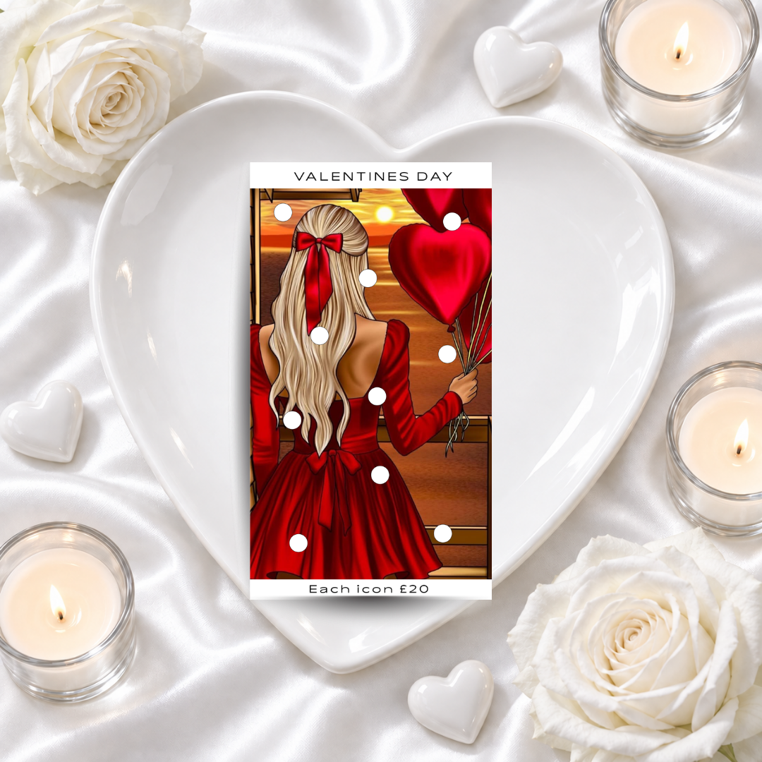 VALENTINES DAY savings challenge & luxe PP cash envelope
