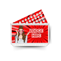 LODGE HIRE savings insert, tracker & twin pocket wallet A6