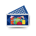 LUGGAGE insert, tracker & twin pocket wallet A6