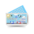 FLIGHTS insert, tracker & twin pocket wallet A6
