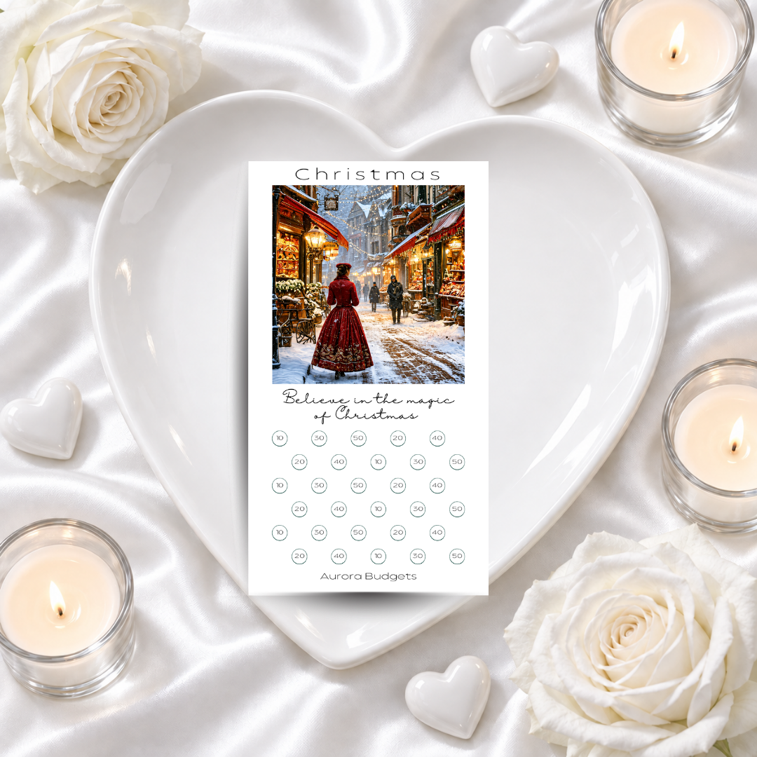 CHRISTMAS savings challenge & luxe PP cash envelope
