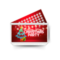 CHRISTMAS PARTY insert, tracker & twin pocket wallet A6