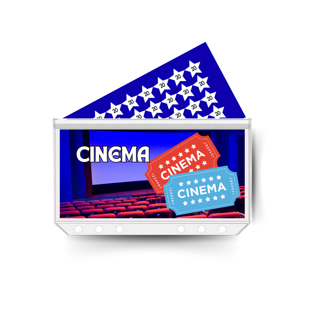 CINEMA insert, tracker & twin pocket wallet A6