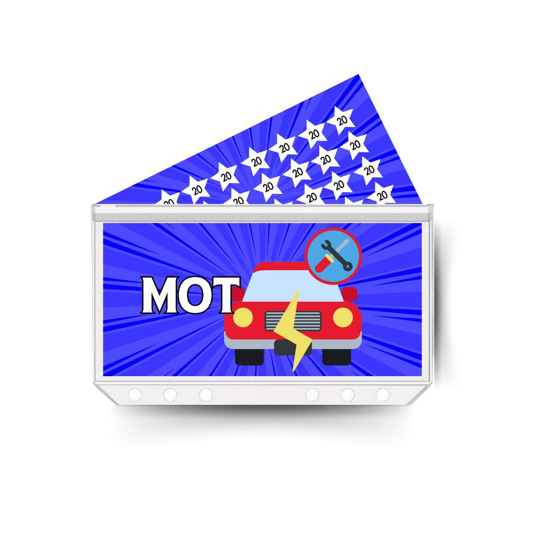 MOT insert, tracker & twin pocket wallet A6