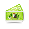 VET insert, tracker & twin pocket wallet A6