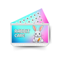 RABBIT CARE insert, tracker & twin pocket wallet A6