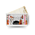 MUSIC savings insert, tracker & twin pocket wallet A6
