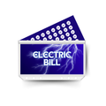 ELECTRIC BILL insert, tracker & twin pocket wallet A6