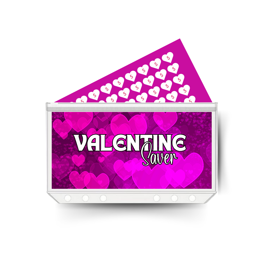 VALENTINE insert, tracker & twin pocket wallet A6