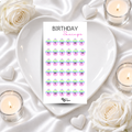 BIRTHDAY A6 savings challenge