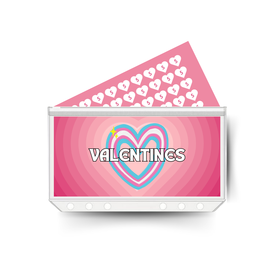 VALENTINE insert, tracker & twin pocket wallet A6