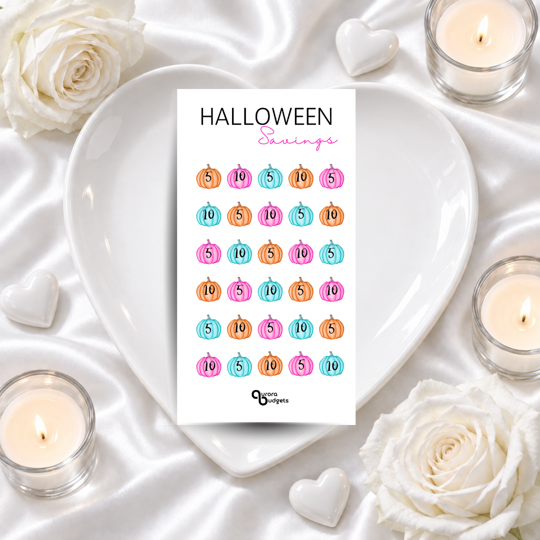 HALLOWEEN A6 savings challenge