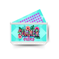 SUMMER VIBES insert, tracker & twin pocket wallet A6