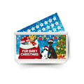 FUR BABY CHRISTMAS insert, tracker & twin pocket wallet A6