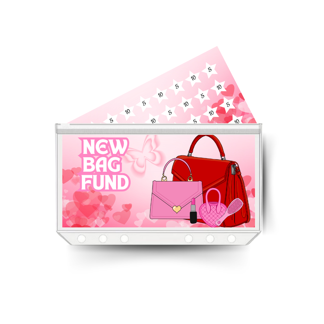 NEW BAG FUND insert, tracker & twin pocket wallet A6