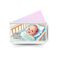 NEW BABY savings insert, tracker & twin pocket wallet A6