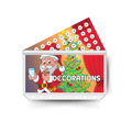 CHRISTMAS DECORATIONS insert, tracker & twin pocket wallet A6