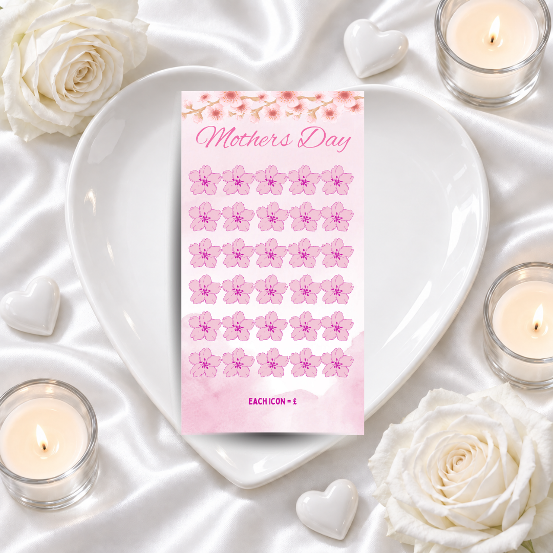 MOTHERS DAY A6 savings challenge