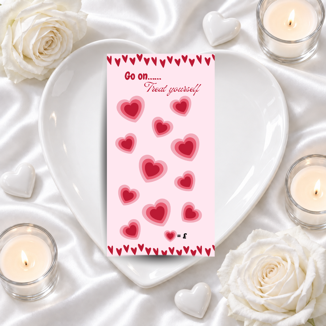 TREAT YOURSELF A6 savings challenge