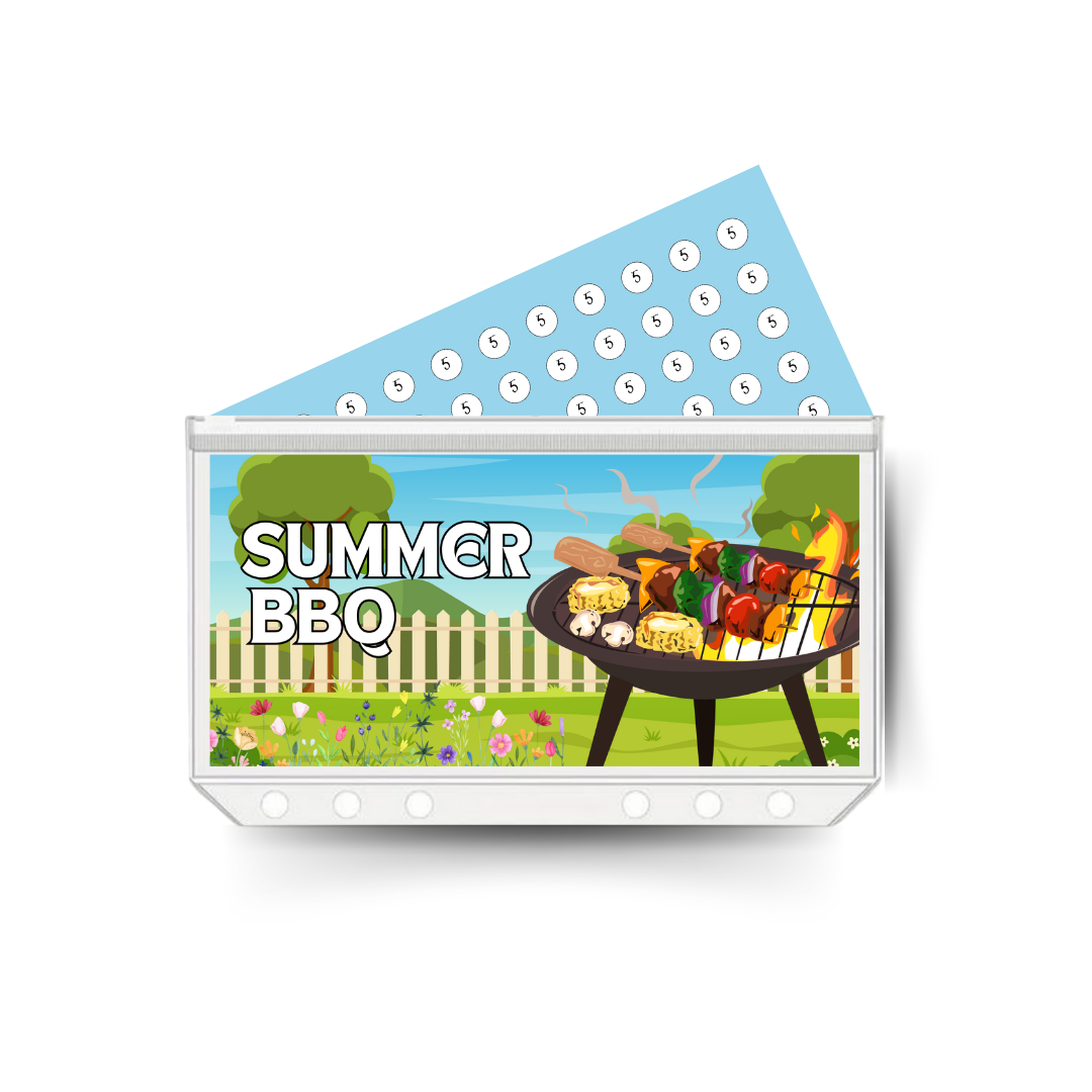 BBQ insert, tracker & twin pocket wallet A6