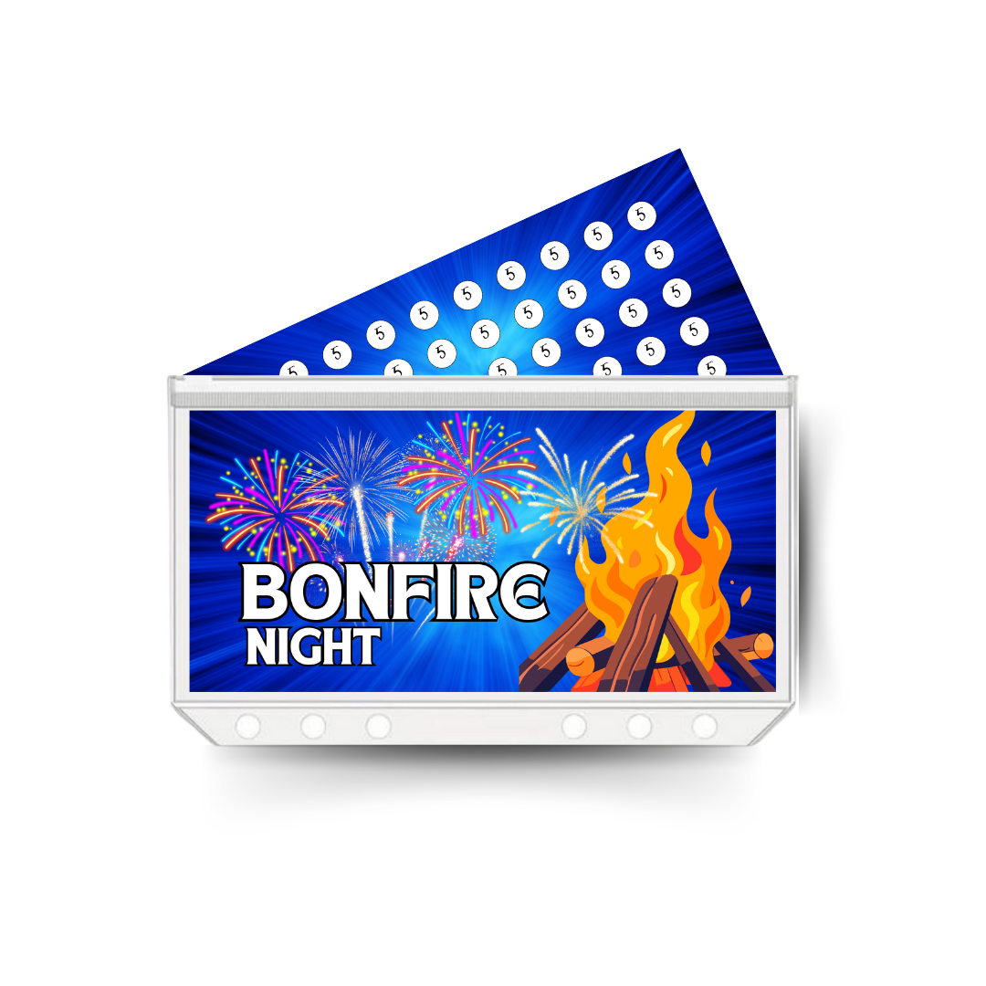 BONFIRE NIGHT insert, tracker & twin pocket wallet A6