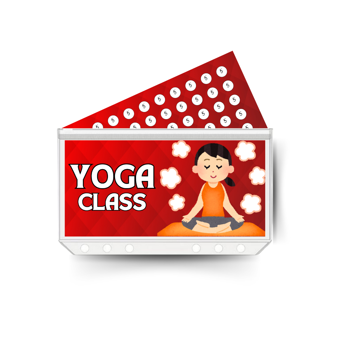YOGA insert, tracker & twin pocket wallet A6