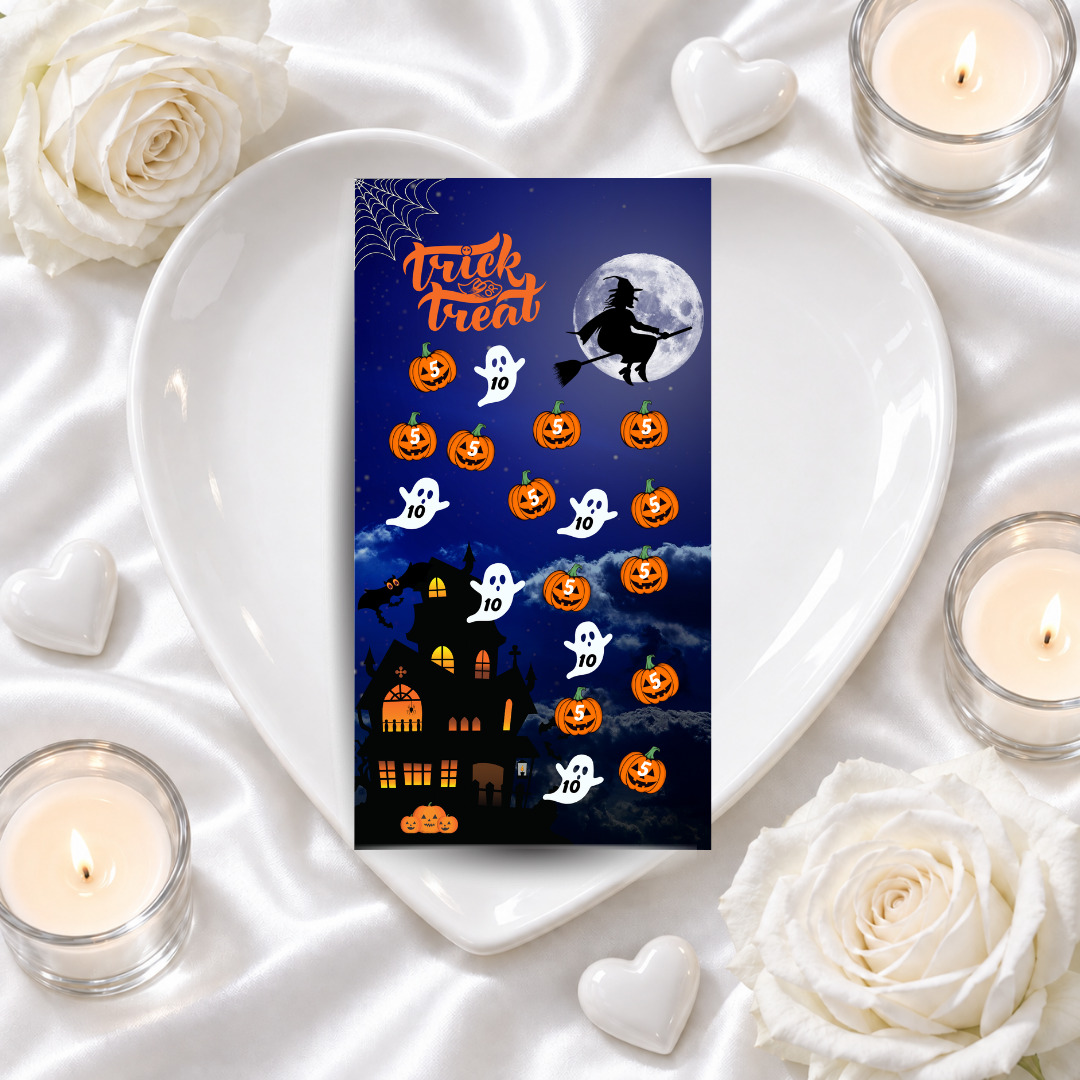 TRICK OR TREAT A6 savings challenge
