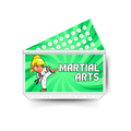 MARTIAL ARTS insert, tracker & twin pocket wallet A6