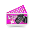 WEDDING PHOTOS insert, tracker & twin pocket wallet A6