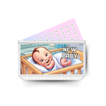 NEW BABY savings insert, tracker & twin pocket wallet A6