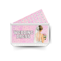WEDDING DRESS insert, tracker & twin pocket wallet A6