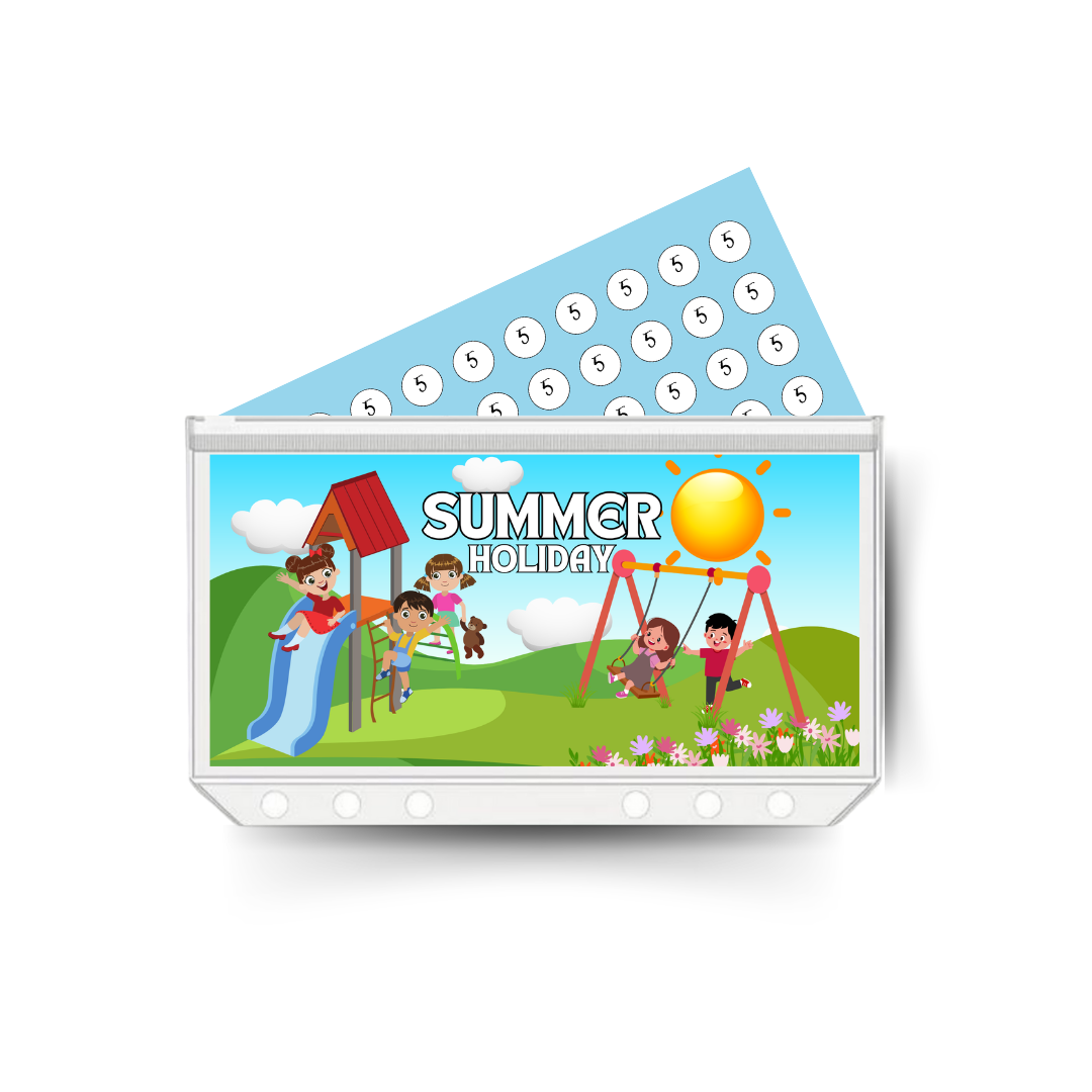 SUMMER HOLIDAY insert, tracker & twin pocket wallet A6