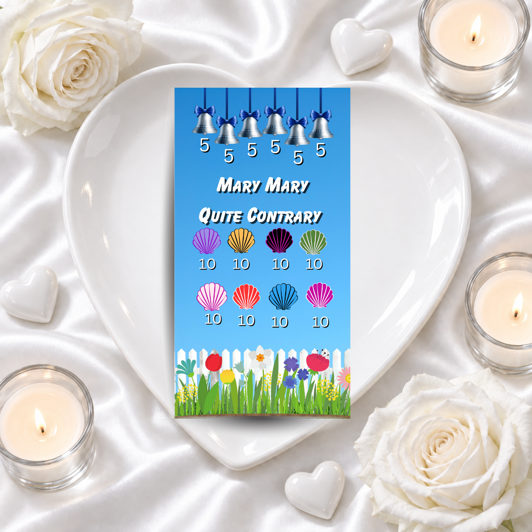 NURSERY RHYME A6 savings challenge
