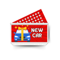 NEW CAR insert, tracker & twin pocket wallet A6