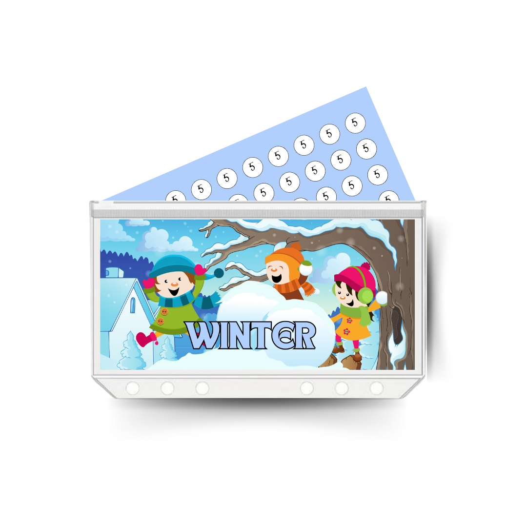 WINTER insert, tracker & twin pocket wallet A6