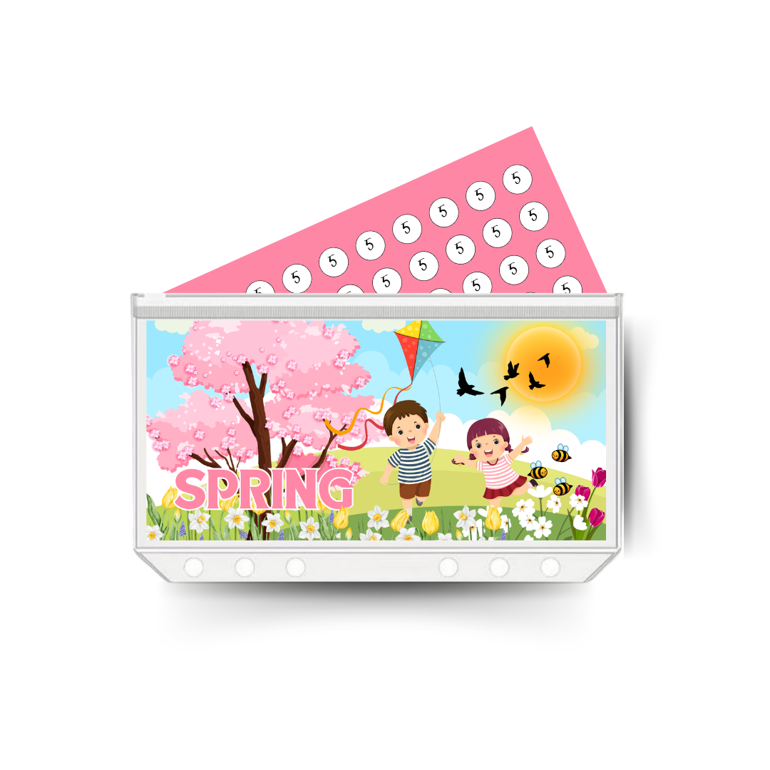 SPRING insert, tracker & twin pocket wallet A6