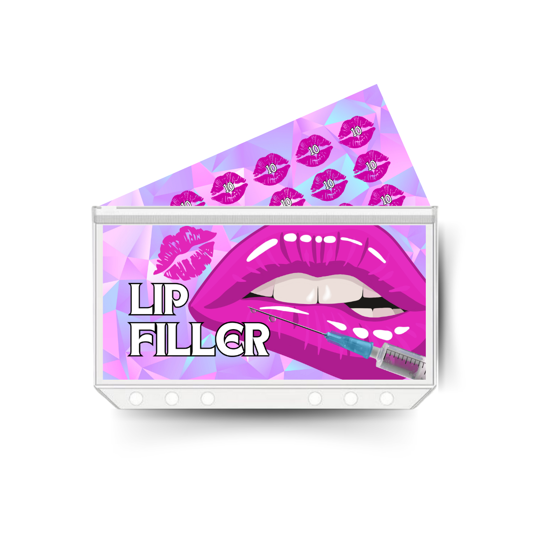 LIP FILLER insert, tracker & twin pocket wallet A6