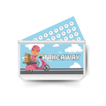 TAKEAWAY insert, tracker & twin pocket wallet A6