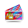DINING OUT insert, tracker & twin pocket wallet A6