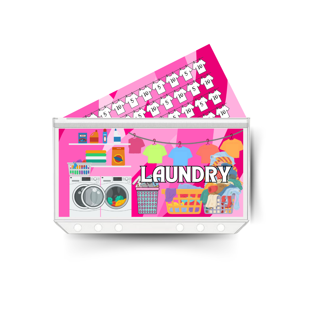 LAUNDRY insert, tracker & twin pocket wallet A6