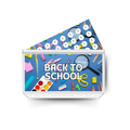BACK TO SCHOOL insert, tracker & twin pocket wallet A6