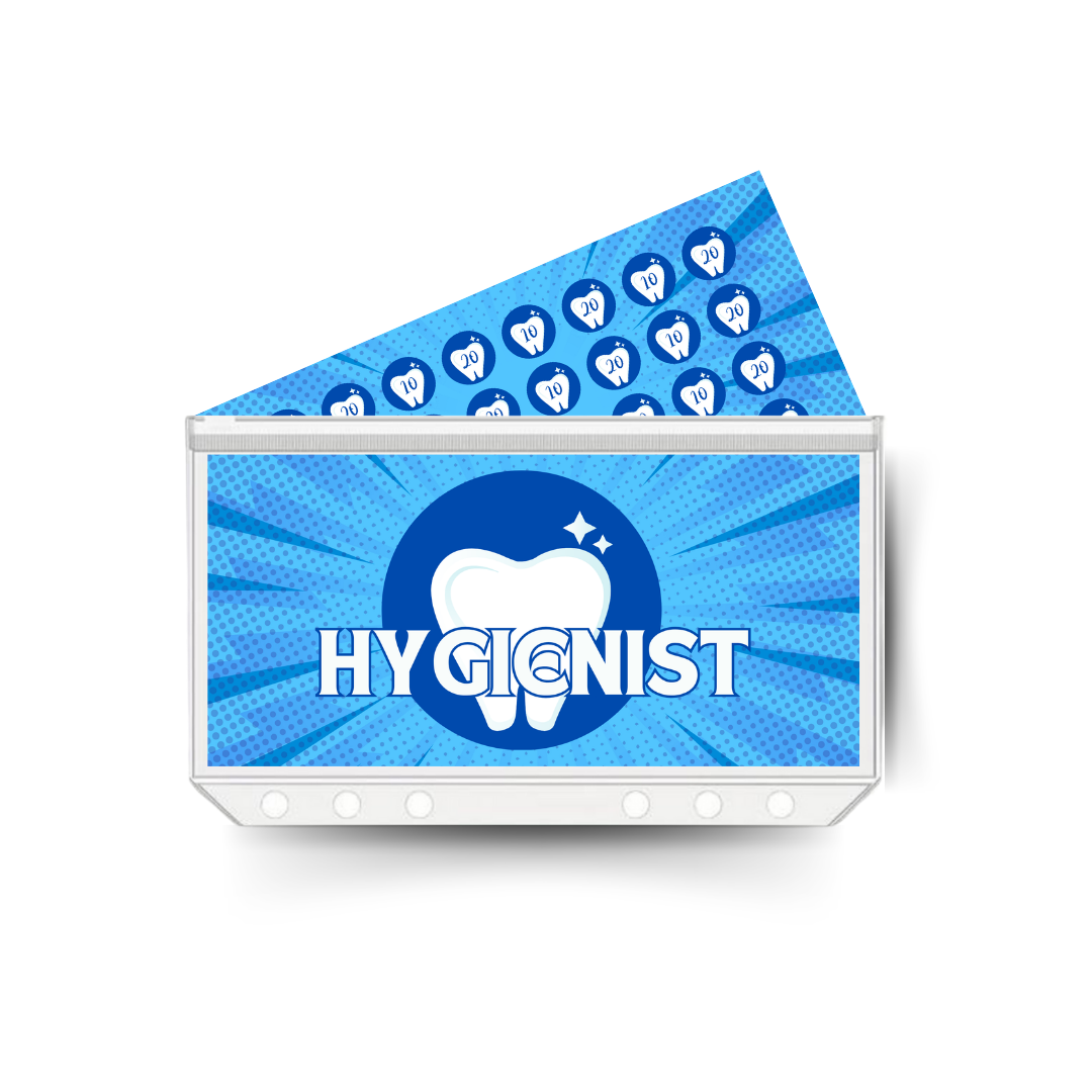 HYGIENIST insert, tracker & twin pocket wallet A6