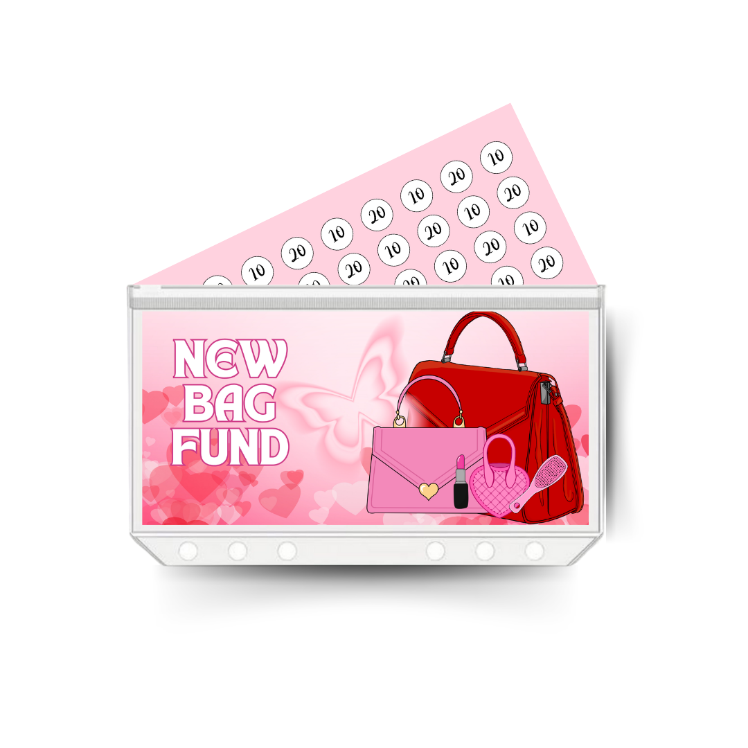 NEW BAG FUND insert, tracker & twin pocket wallet A6