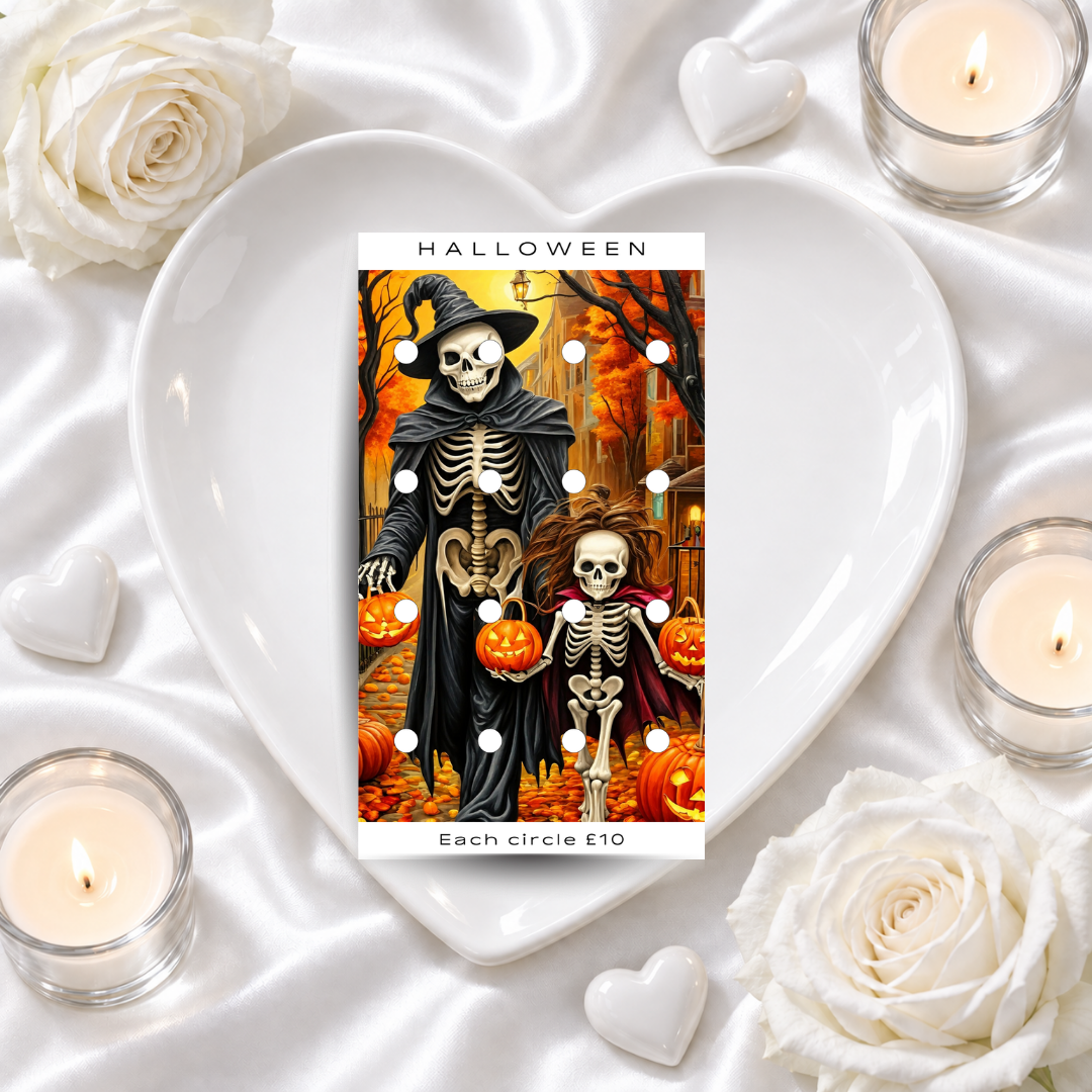 HALLOWEEN savings challenge & luxe PP cash envelope