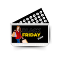 BLACK FRIDAY insert, tracker & twin pocket wallet A6