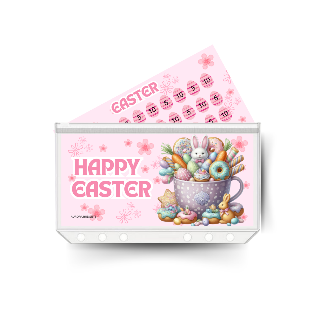 EASTER insert, tracker & twin pocket wallet A6