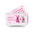 EASTER insert, tracker & twin pocket wallet A6