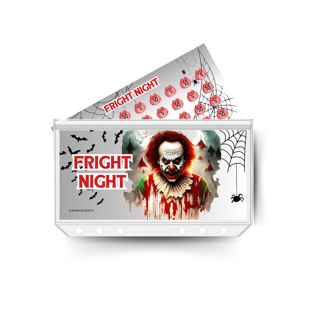 HALLOWEEN insert, tracker & twin pocket wallet A6