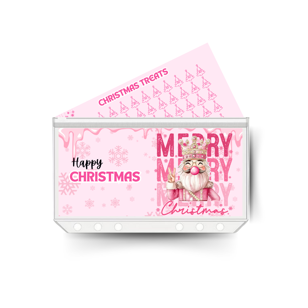 CHRISTMAS insert, tracker & twin pocket wallet A6