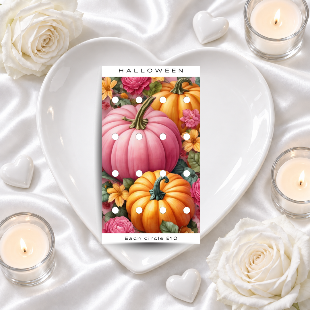HALLOWEEN savings challenge & luxe PP cash envelope
